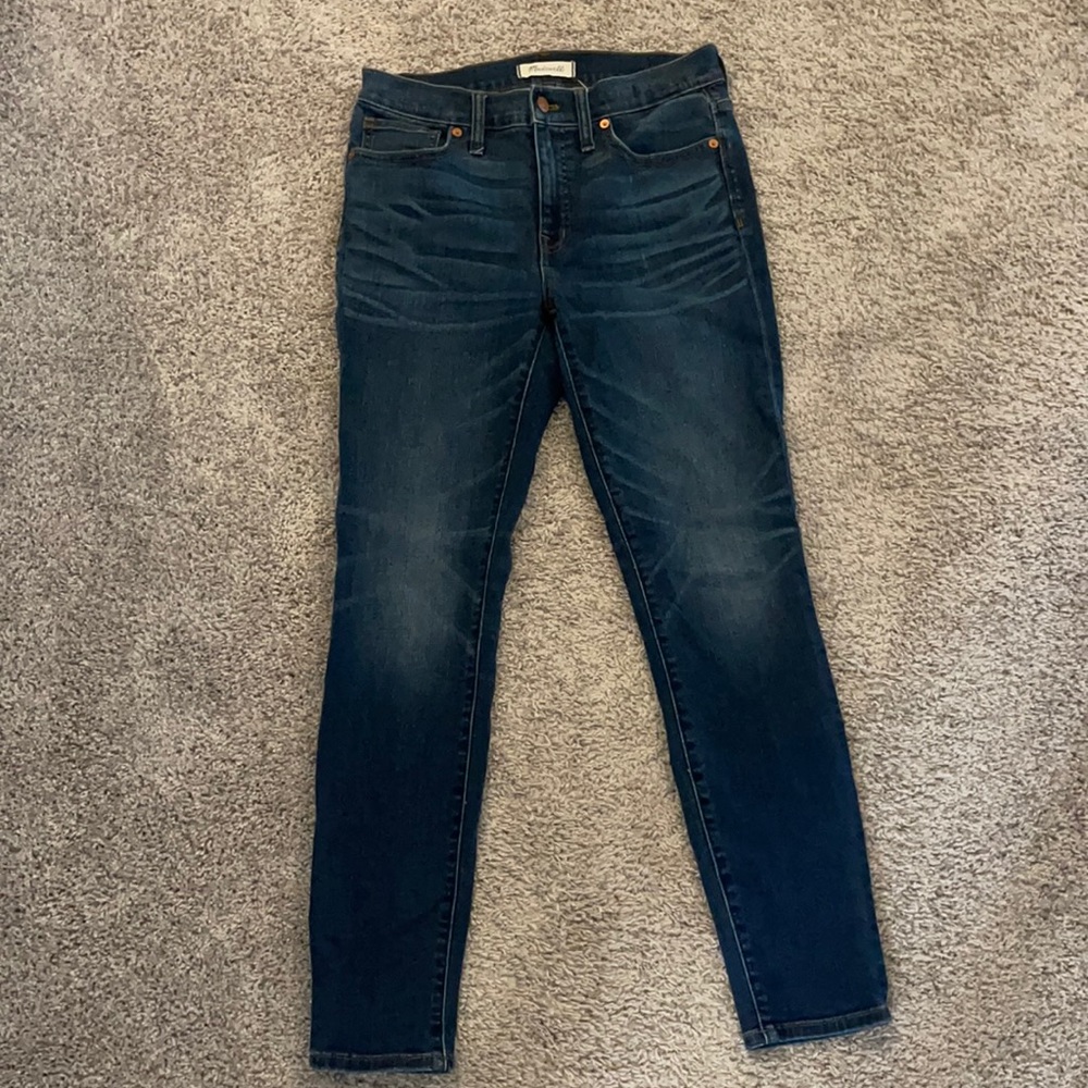Madewell High Rise Skinny Jeans
